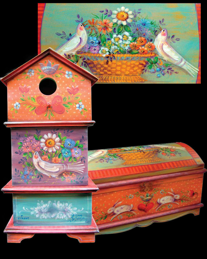 Dove Baskets - JP3022
