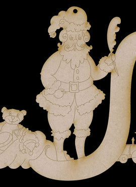 He's Making A List Ornament - JS033