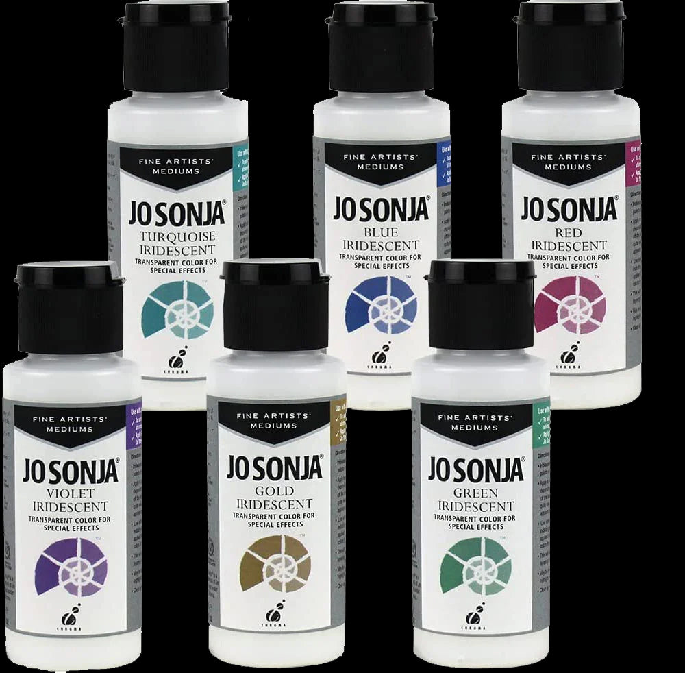 6 color iridescent - 2oz Bottle Bundle