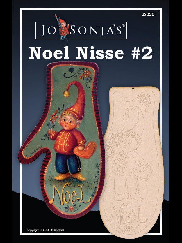 Noel Nisse #2 Ornament - JS020