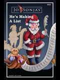 He's Making A List Ornament - JS033
