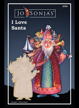 I Love Santa Ornament - JS036