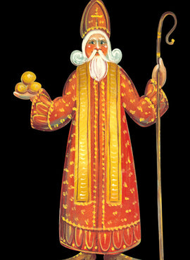 St. Nicholas Giver of Gifts Ornament - JS039