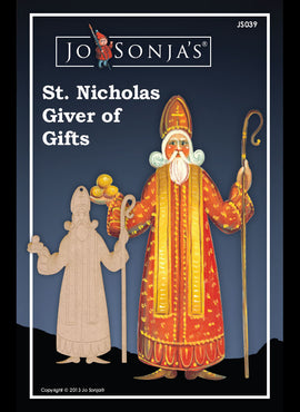 St. Nicholas Giver of Gifts Ornament - JS039