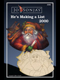 He's Making a List 2000 Ornament - JS046