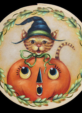 Cat in the Hat & Boo Coaster Set - By Kris Bradel - JP3429