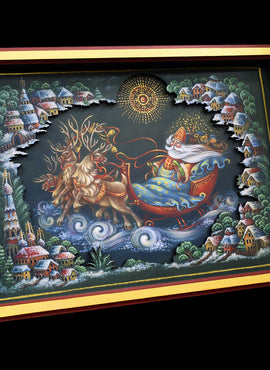 Legends of Santa Claus Shadow Box - JS032S