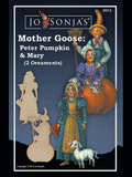 Mother Goose Ornament - Peter Pumpkin & Mary - JF013