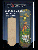 Mother Goose Ornament - The Cat & The Fiddle - JF011