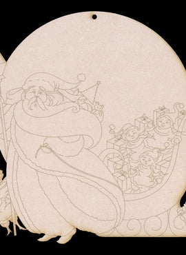 Christmas Eve Travelers Ornament- JS026