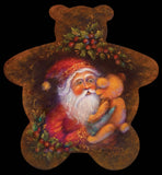 A Bear Hug for Santa Ornament- JS024