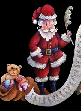 He's Making A List Ornament - JS033