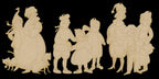 Tiny Tim's Father Christmas, Victorian Villagers Ornaments - JS029
