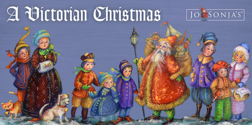 Tiny Tim's Father Christmas, Victorian Villagers Ornaments - JS029