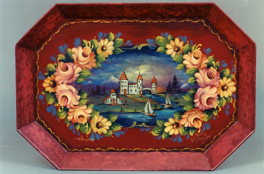 Canal Boat Tray - JP1036