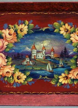 Canal Boat Tray - JP1036