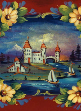 Canal Boat Tray - JP1036