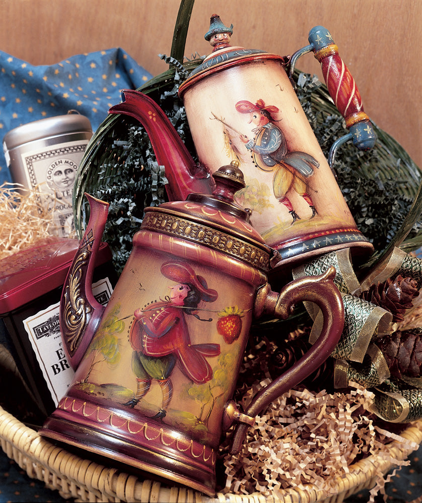 Colonial People, Rooster & Fruit - JP3092