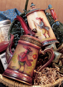 Colonial People, Rooster & Fruit - JP3092