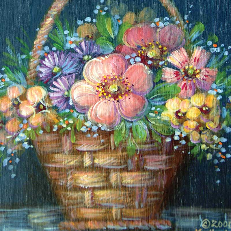 Floral Basket - JP3037