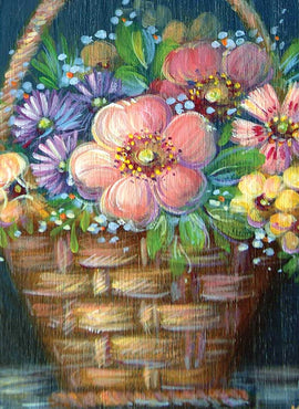 Floral Basket - JP3037