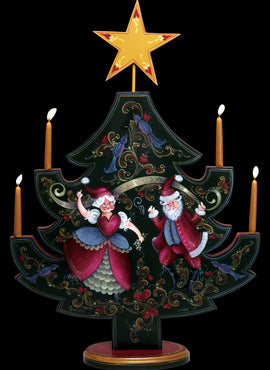 Santa Candle Tree Bundle