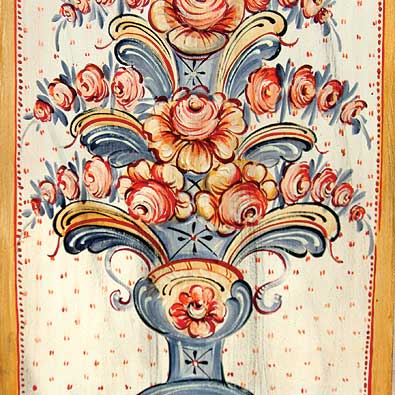 Briar Rose Swedish Style Clock - JP3061