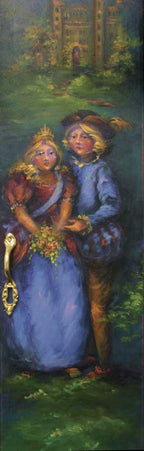 Briar Rose Italian Style Clock - JP3064