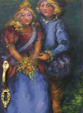 Briar Rose Italian Style Clock - JP3064