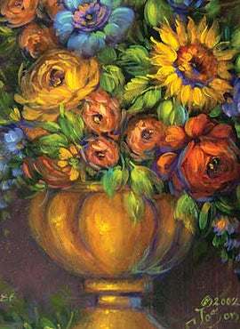 Briar Rose Italian Style Clock - JP3064