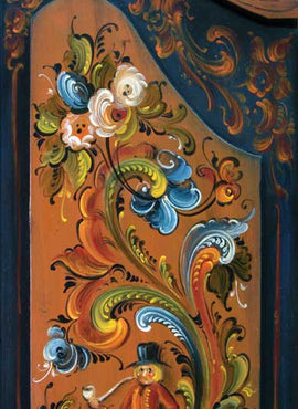 Telemark Rosemaling Cabinet - JP3068