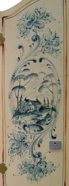 Telemark Rosemaling Cabinet - JP3068