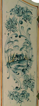 Telemark Rosemaling Cabinet - JP3068