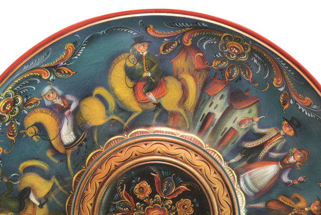 The Wedding Procession Vest Agder Bowl - JP3069