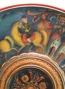 The Wedding Procession Vest Agder Bowl - JP3069