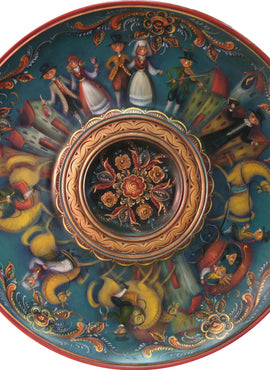 The Wedding Procession Vest Agder Bowl - JP3069