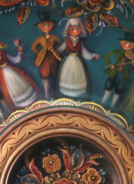 The Wedding Procession Vest Agder Bowl - JP3069