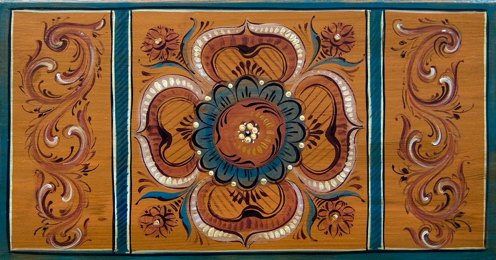 Hardanger Rosemaling - JP3112