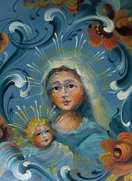 Blue Moods (Rosemaled Madonna) - JP3132