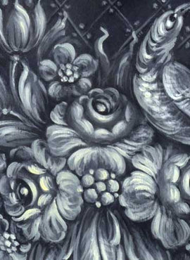 Stroke Petals in Blue - JP3315