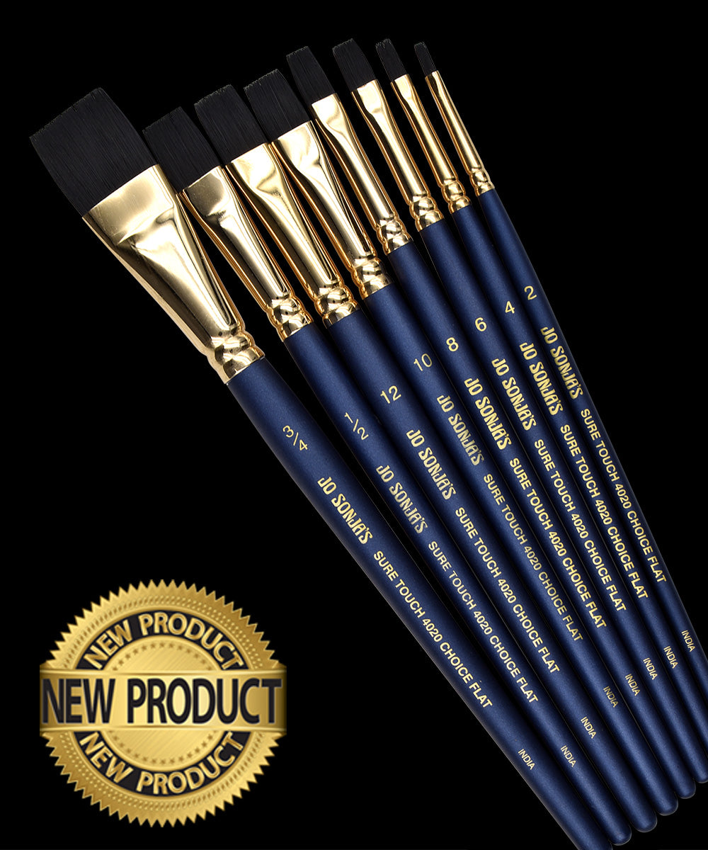 4020 - Sure Touch Choice Flat Brush – Jo Sonja's