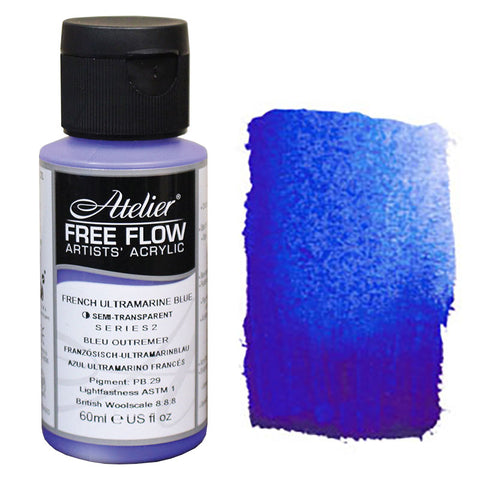 Atelier Free Flow - French Ultramarine Blue
