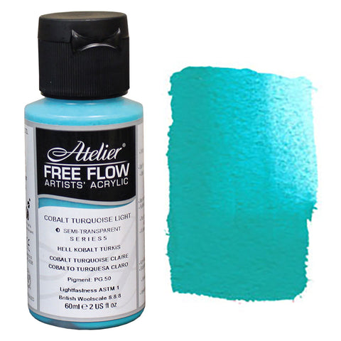 Atelier Free Flow - Cobalt Turquoise Light