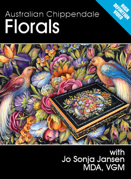 Australian Chippendale Florals - Online Class