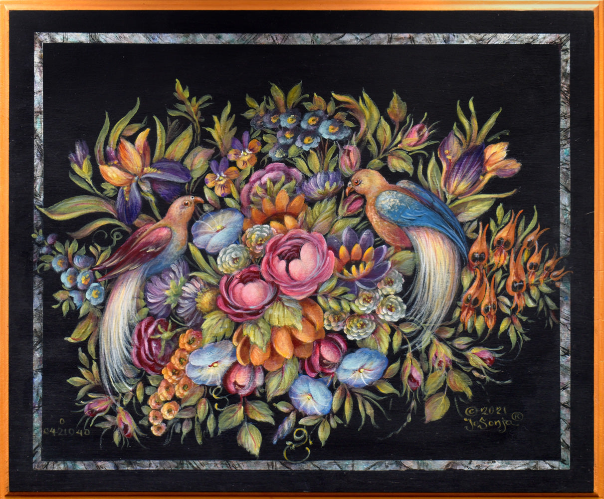 Australian Chippendale Florals - Online Class