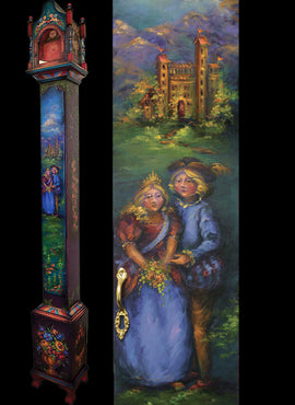 Briar Rose Italian Style Clock - JP3064