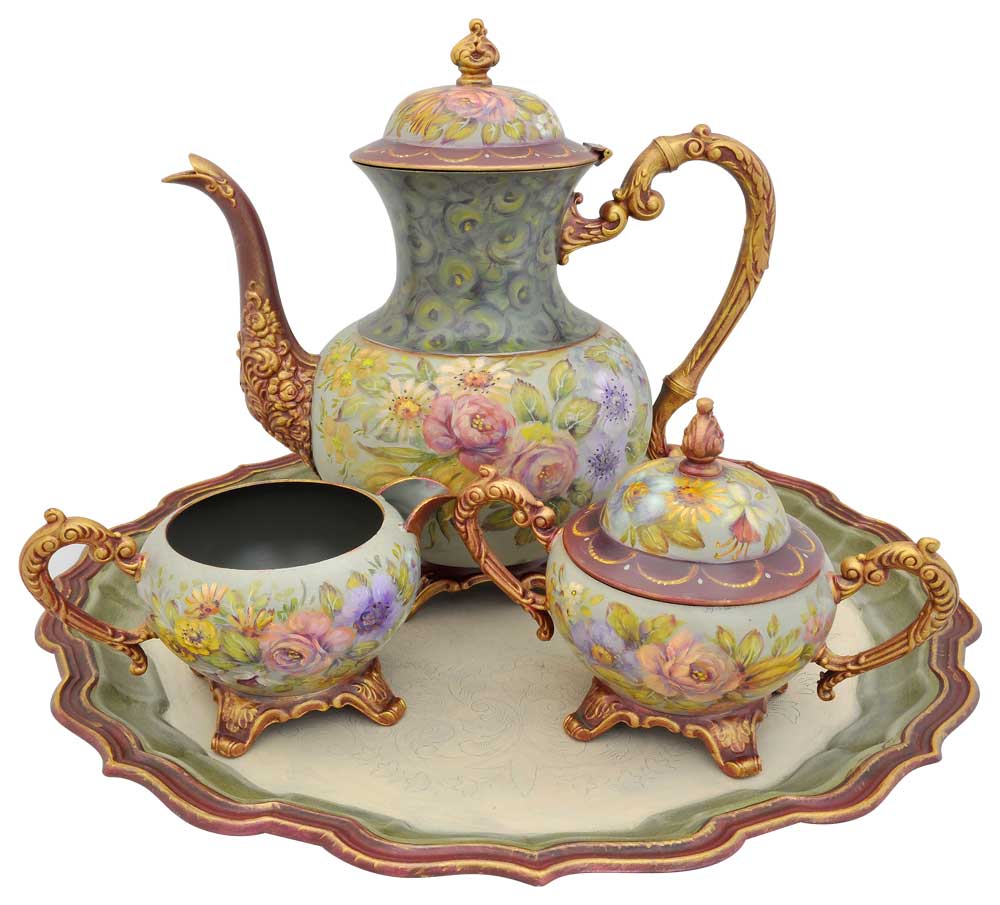 Chintz Florals Teaset - JP3262