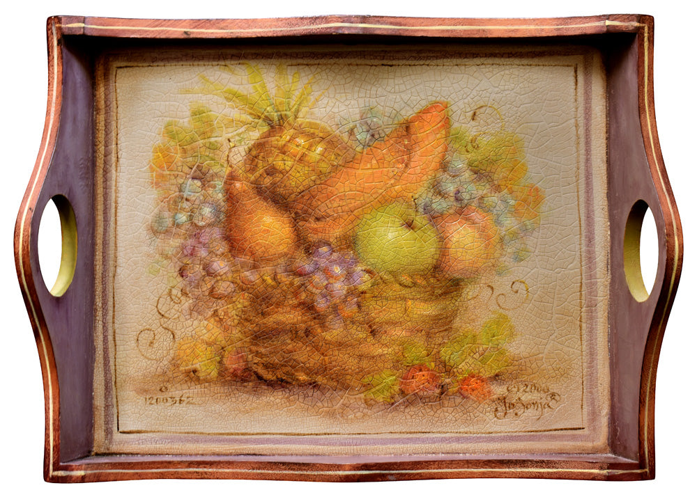 Fruit Baskets Crackled - JP3407