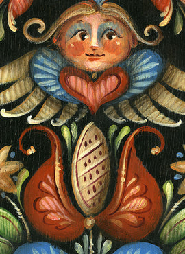 Guardian Angel's Red Tulips - JP3193