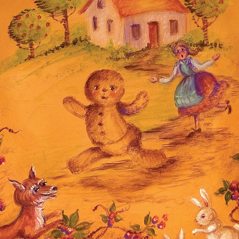 Gingerbread Man Plate - JP3114 – Jo Sonja's